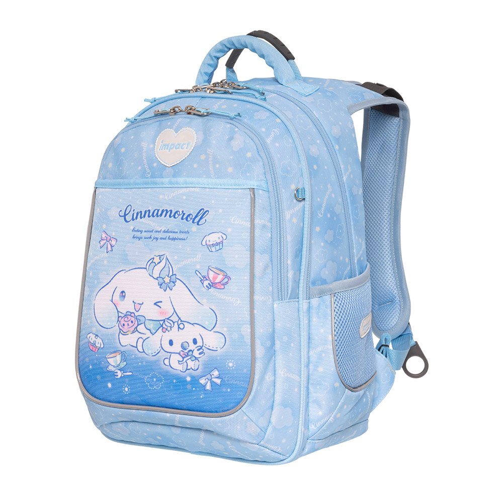 【IMPACT】怡寶 | 大耳狗喜拿Cinnamoroll-成長型護脊書包-淺藍