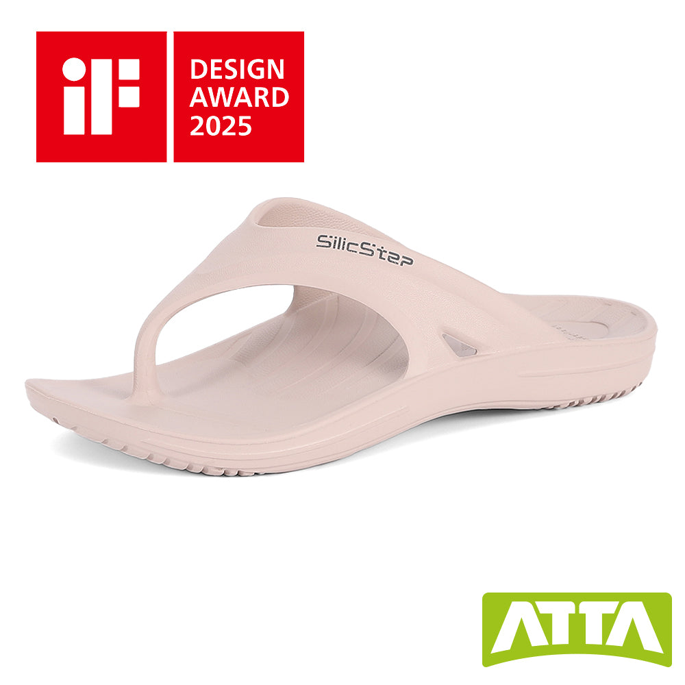 【ATTA】SilicStep Silicon Crystal Plastic Reduction Environmentally Friendly Arch Flip Flops