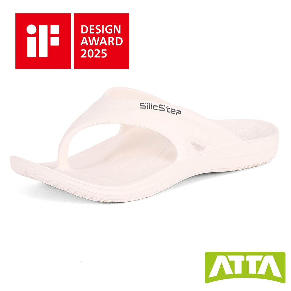 【ATTA】SilicStep Silicon Crystal Plastic Reduction Environmentally Friendly Arch Flip Flops