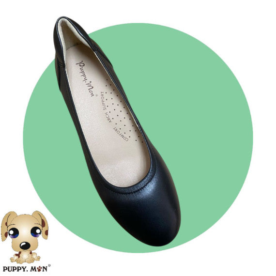 PUPPY MON Women's office OL soft leather shoes