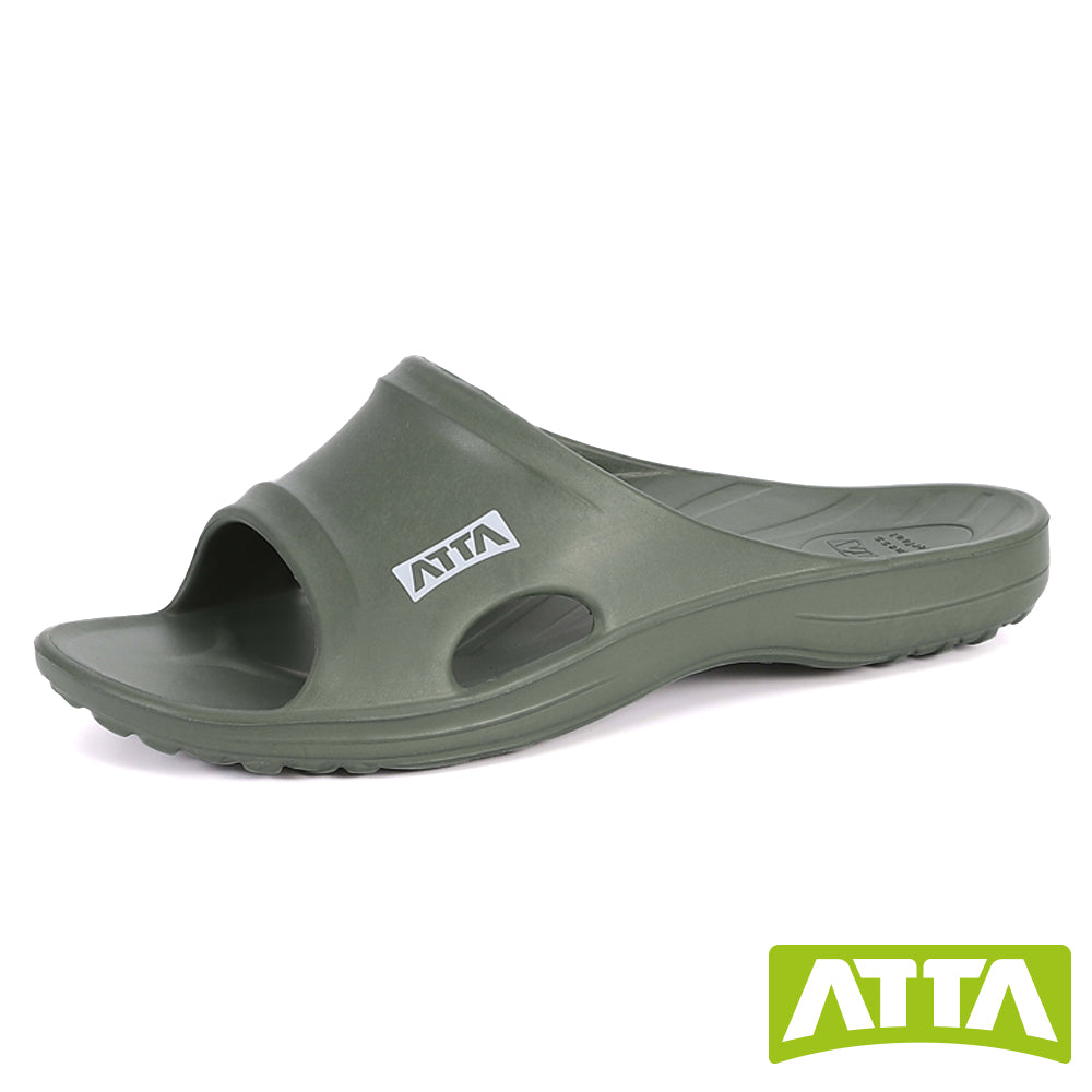 【ATTA】足底均壓★ 足弓簡約休閒拖鞋