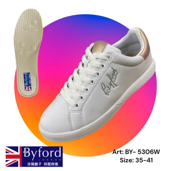 BYFORD Women's Ultralight White Shoes