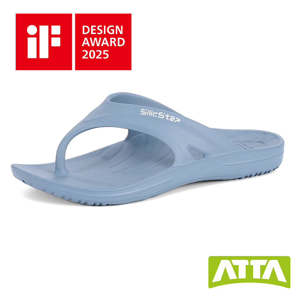 【ATTA】SilicStep Silicon Crystal Plastic Reduction Environmentally Friendly Arch Flip Flops