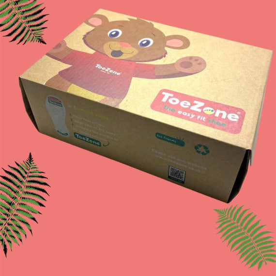 British children's clothing brand "ToeZone" white sneakers