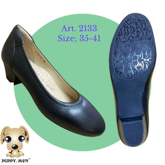 PUPPY MON Women's office OL soft leather shoes